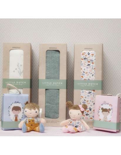 Muselina Little Dutch Grande Mint