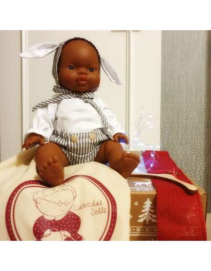 *10 Muñeco Gordi  con ropa hecha a medida para 34 cm CANDIDAS DOLLS