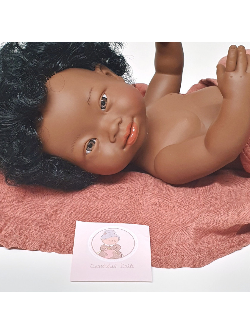 Muñeca Sindrome de Down Africana | Candidas Dolls