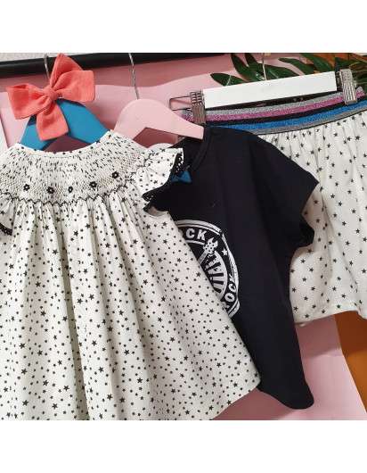 Jesusito  Smock Estrellas Negras DBB Ideas
