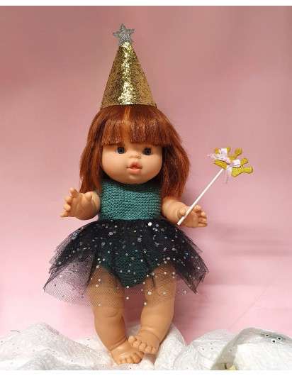 Disfraz Hada Gordi Ropa hecha a medida 34 cm | Candidas Dolls