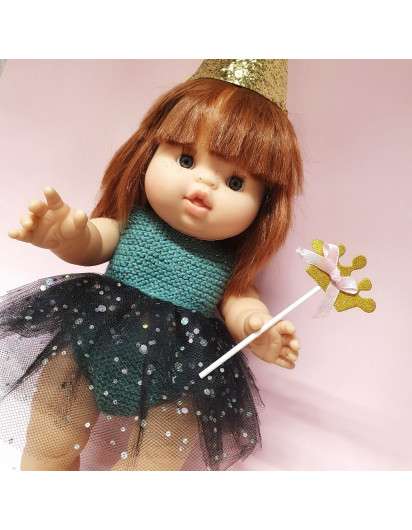 Disfraz Hada Gordi Ropa hecha a medida 34 cm | Candidas Dolls