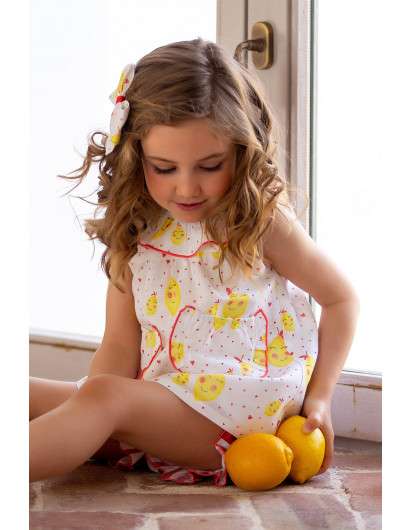 Jesusito Kids Chocolate Limones Amarillo Coral