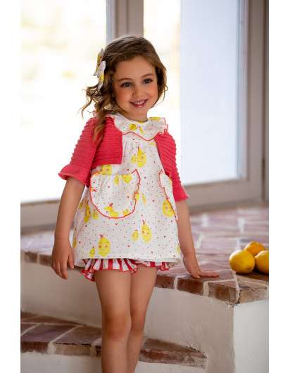 Jesusito Kids Chocolate Limones Amarillo Coral